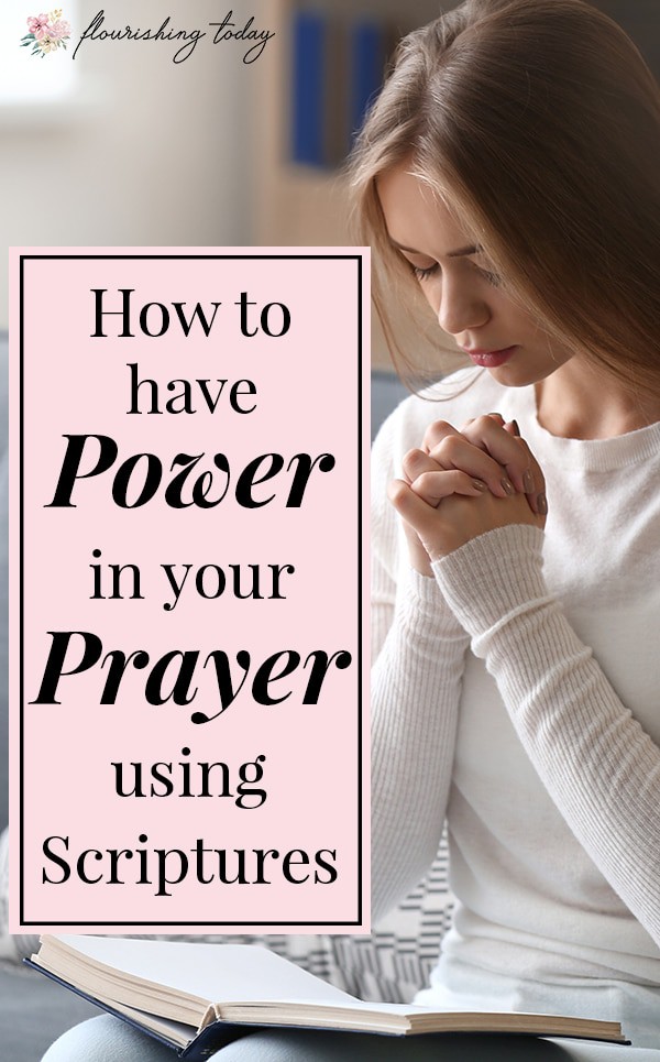 Do you want to pray powerful prayers? Whether you're just beginning to pray to God or have praying for years, this 4 step prayer structure will help your prayers to be more powerful and intentional. Don't forget your FREE printable bookmark! #freeprintable #prayer #powerfulprayer #pray #scriptures