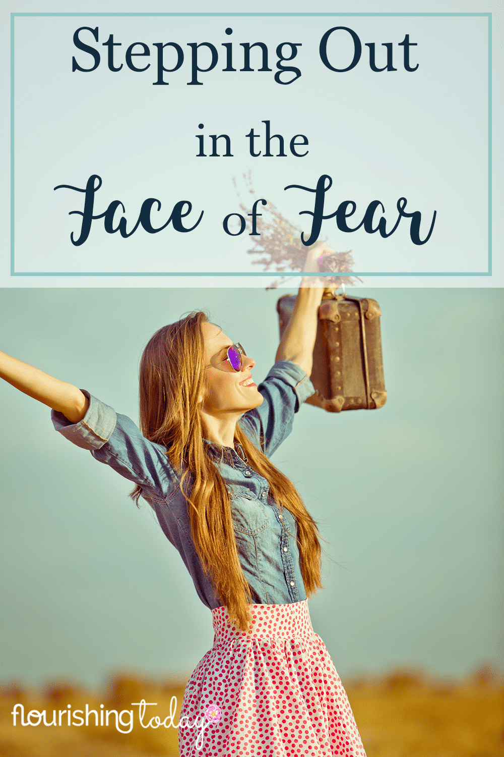 Is God calling you to do something outside your comfort zone? Are you shrinking back in fear? Stepping out in the face of fear can lead you to great things!