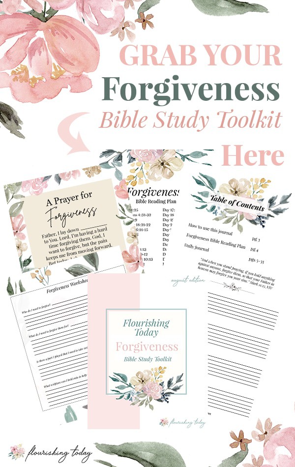 Are you struggling in a friendship, your marriage or another relationship? Forgiveness can be hard when the hurt is deep. In this resource you'll find scriptures on forgiveness to study, prayer, a bible verse reading plan, forgiveness worksheet and more! Don't let unforgiveness hold you back from God's best in your life! #forgiveness #forgive #forgiven #bibleverse #bible #scripture