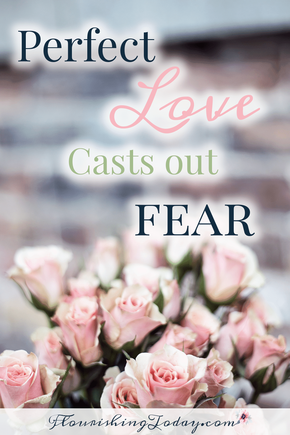 Perfect love casts out fear | Overcoming fear | God's love | Anxiety | Defeating Fear | Studying the Word | Bible Verses for Fear | 