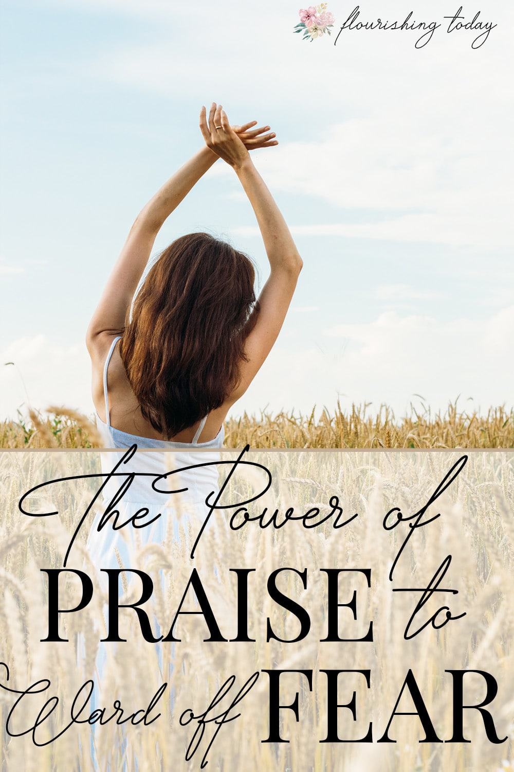 Is fear seeking to steal your joy? God has given us everything we need to overcome. Find out how the power of praise and worship can ward off fear! #overcomefear #praise #worship