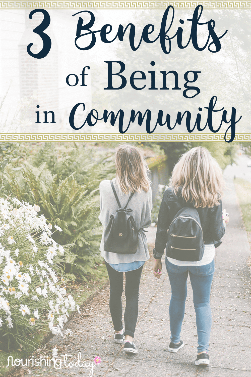 Are you part of a community? Community can be a lifeline in times of struggle. Join us for a new community & 3 Important Benefits of Being in Community!