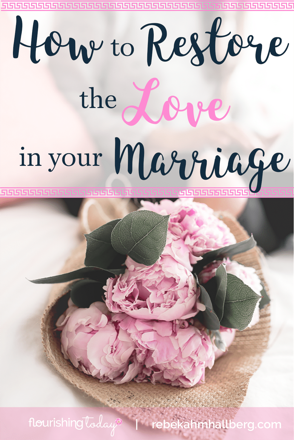 Do you feel unloved in your marriage? Perhaps it's the way your receiving love. Join us for the love test and how to restore love in your marriage.