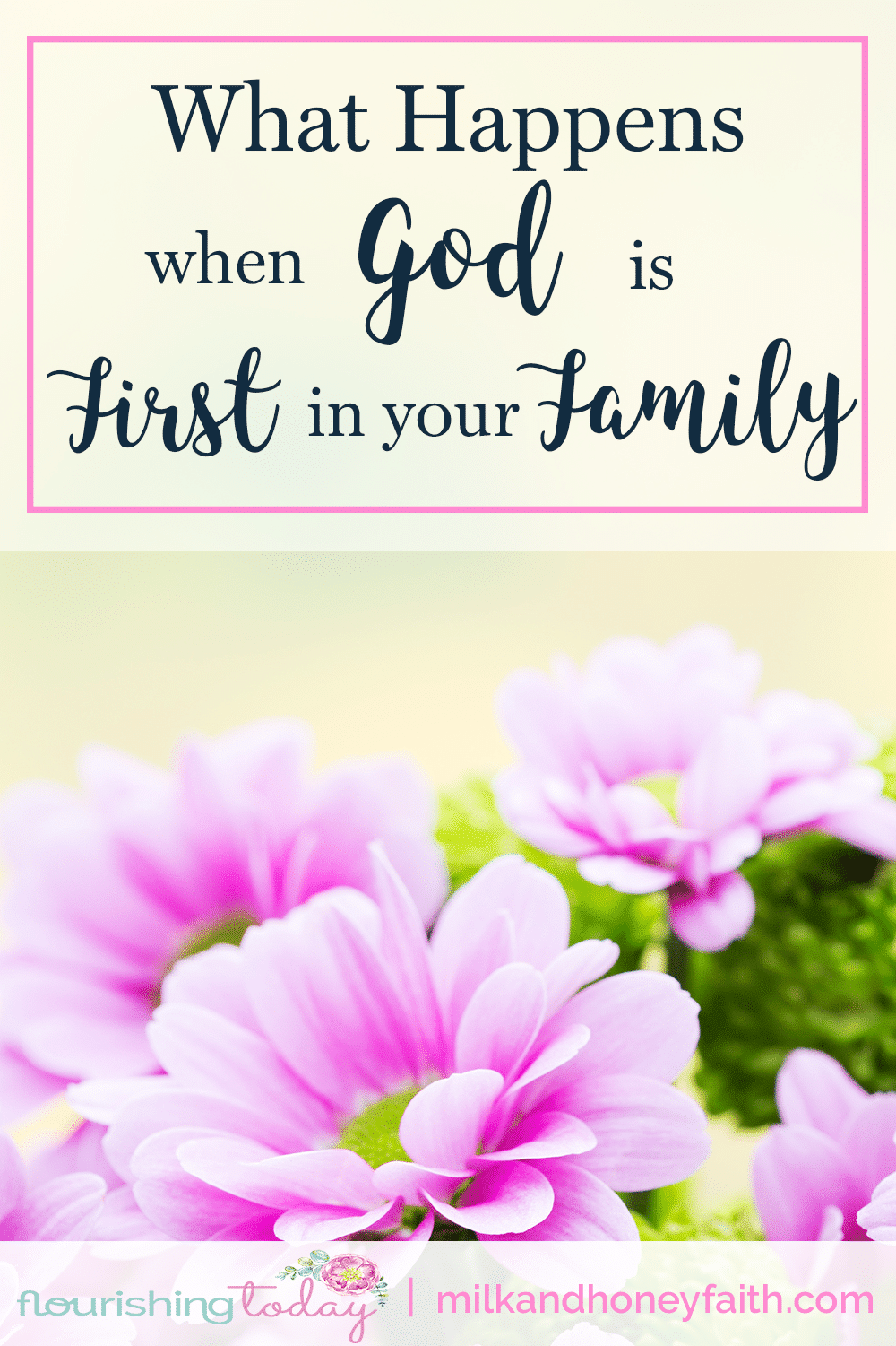 Do you place God first in family? Placing Him first above our families actually protects them from major issues. Here's what happens when you put God first.