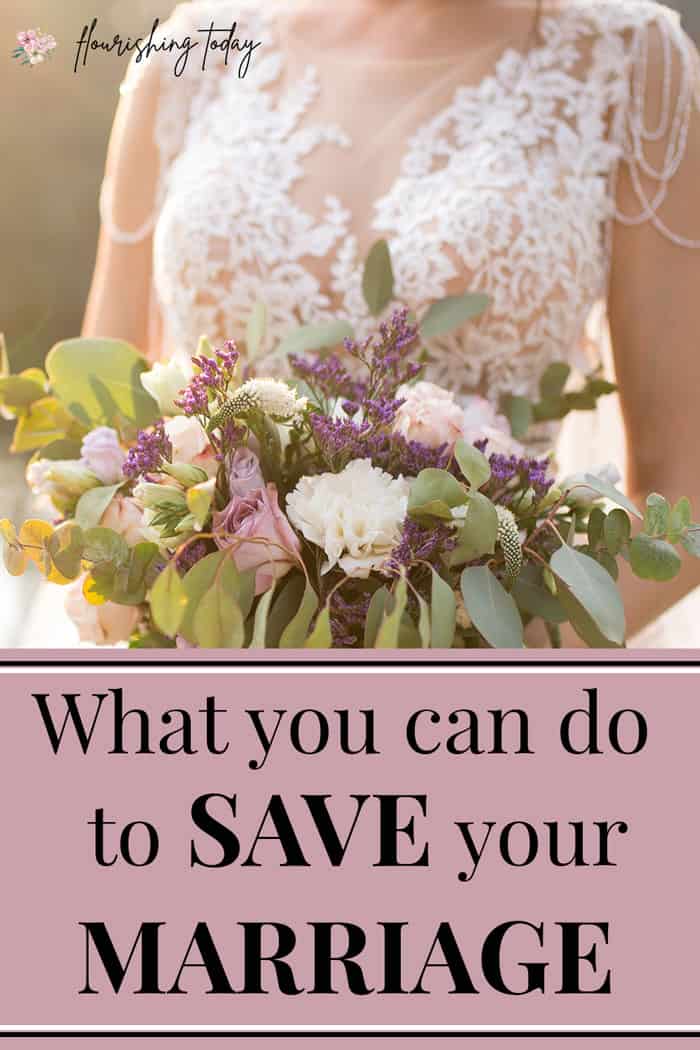 Do you desperately want to save your marriage, but don't know where to start? Here are a few tips on how to save your marriage when you're headed for divorce. #marriagetips #marriage #saveyourmarriage #relationships