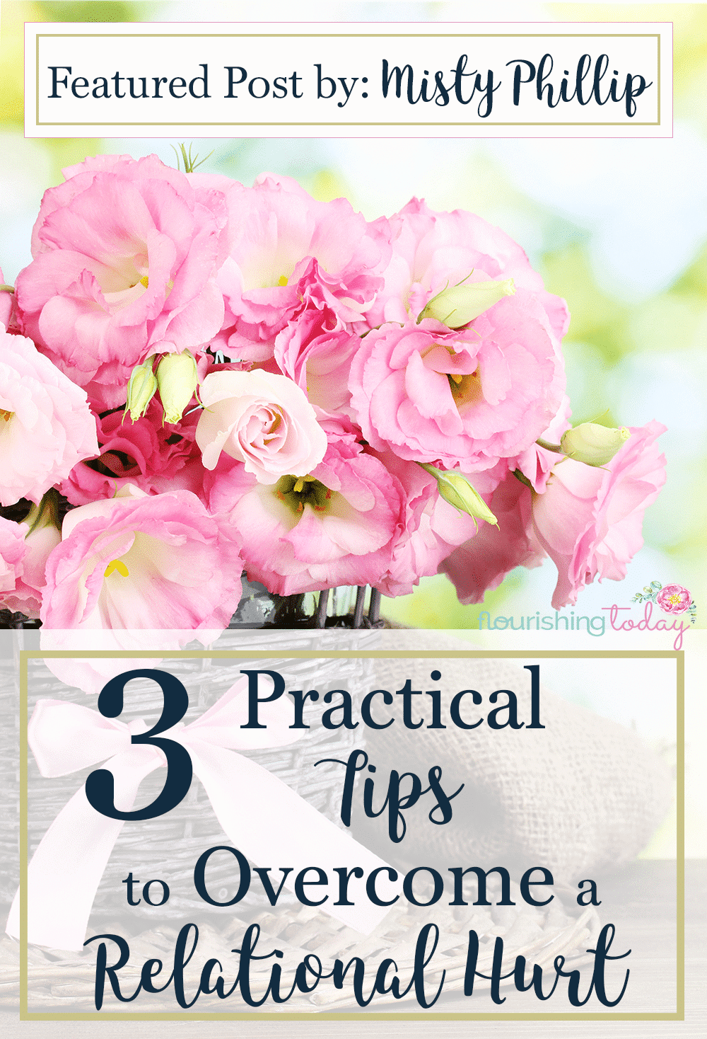 We've all experience relational hurts. How we handle those hurts can determine how we move forward in life. Here are 3 tips to overcome in relationships.