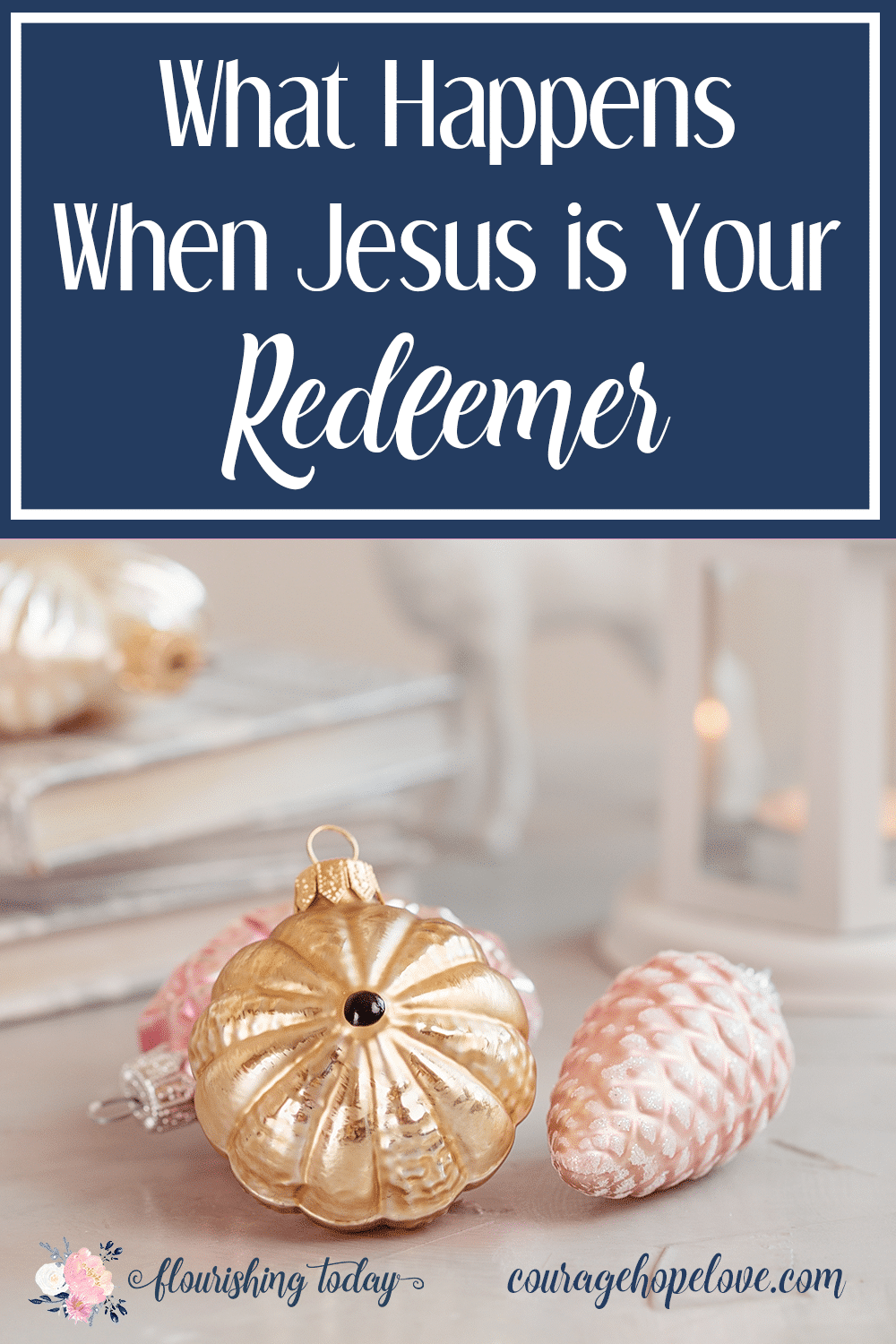What does it mean that Jesus is our Redeemer? How does that affect us? Join us for a study on the names of Jesus and learn who He is as your Redeemer.