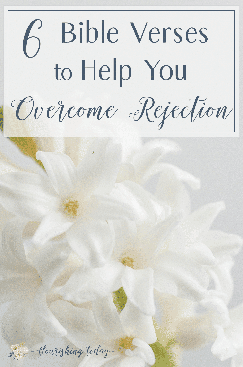 Are you struggling to overcome rejection in your life? Are past wounds keeping you from flourishing relationships? Here are 6 Bible verses and confession to help you overcome rejection in life. #bibleverses #scriptures #prayers #freeprintable