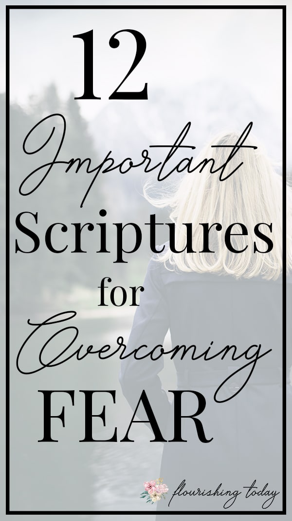 Are you tired of struggling with fear and anxiety? In this article you'll find 12 Bible verses about fear and how you can overcome it with faith and the truth of God's Word. #overcomingfear #scripturesonfear #scripture #bibleversesonfear #overcomefear #fear #anxiety