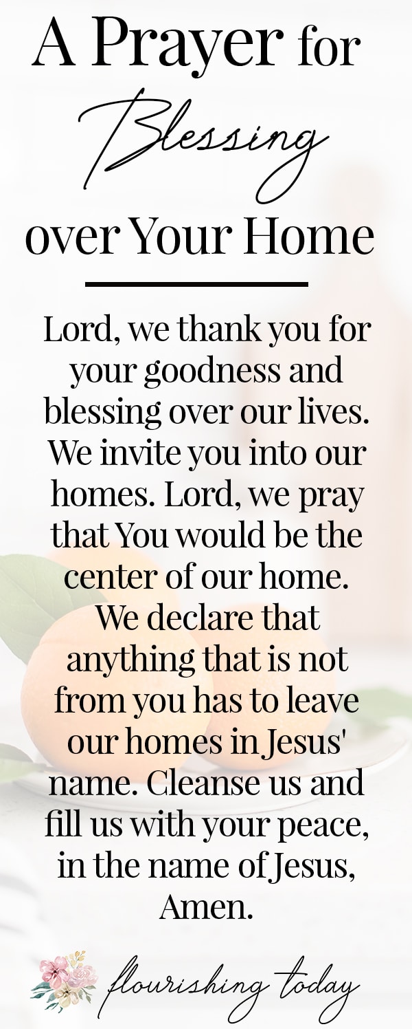 Do you pray God's Word over your home? There is power in praying Bible verses over the things that are important to us. Here are 5 scriptures to pray over your home and family. #prayerforyourhome #scriptures #prayoveryourhome #prayer #bibleverses